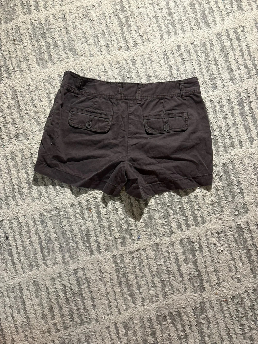 Loft Ann Taylor brown the original fabric shorts size 6
